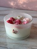 Rhubarb & Strawberry Soy Wax Candle