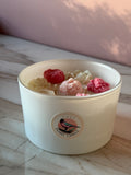 Rhubarb & Strawberry Soy Wax Candle