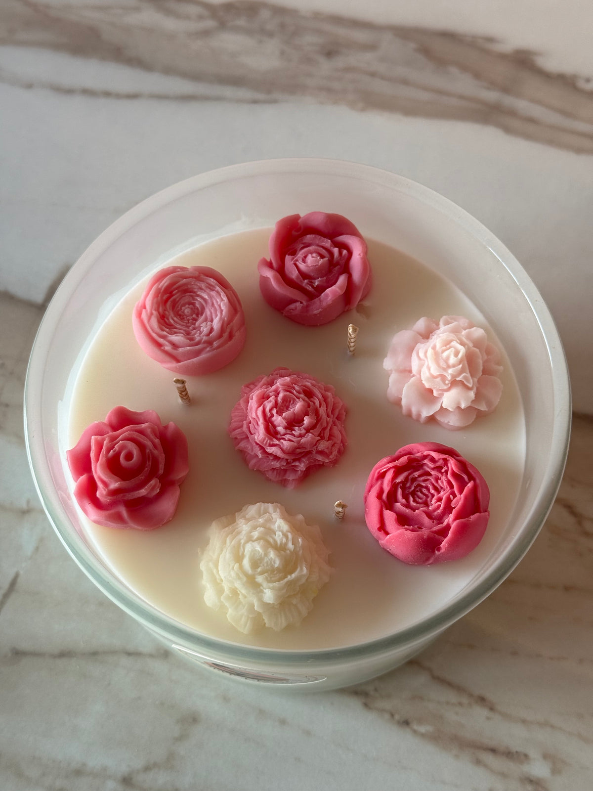 Rhubarb & Strawberry Soy Wax Candle