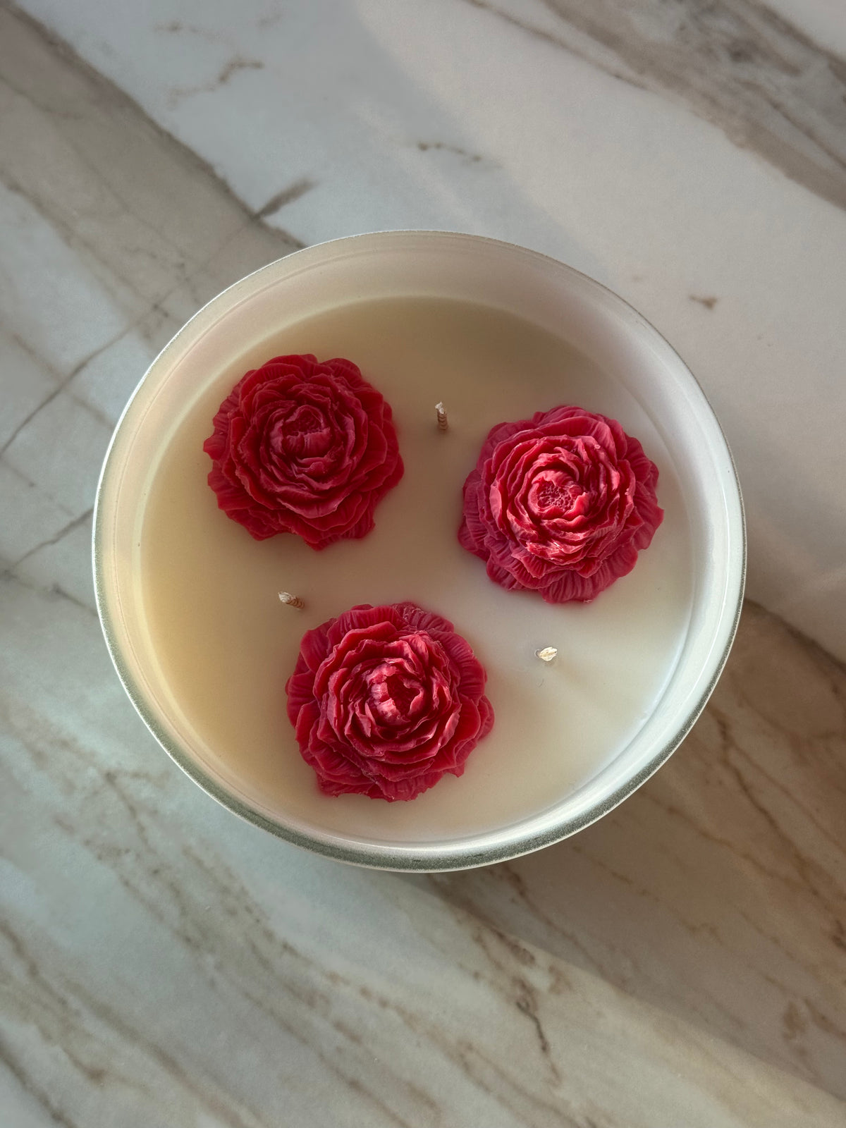 Rhubarb & Strawberry Soy Wax Candle