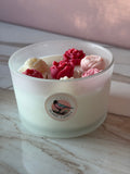 Rhubarb & Strawberry Soy Wax Candle