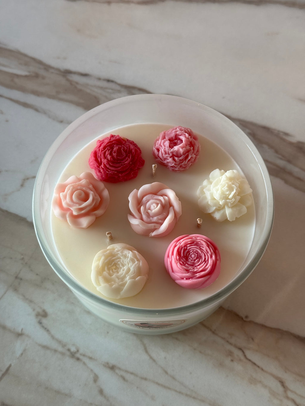 Rhubarb & Strawberry Soy Wax Candle