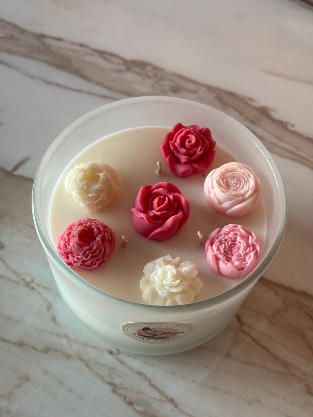 Rhubarb & Strawberry Soy Wax Candle