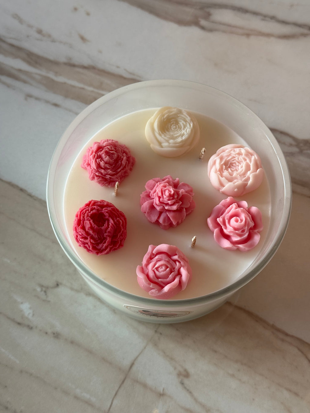 Rhubarb & Strawberry Soy Wax Candle