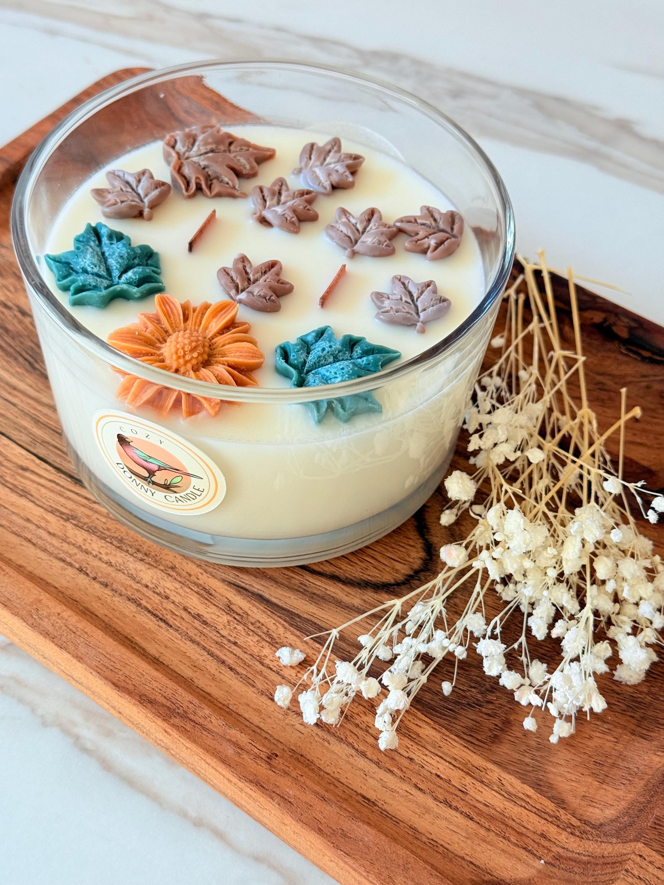 Scented Soy Wax Candle: Handmade, Home decor.