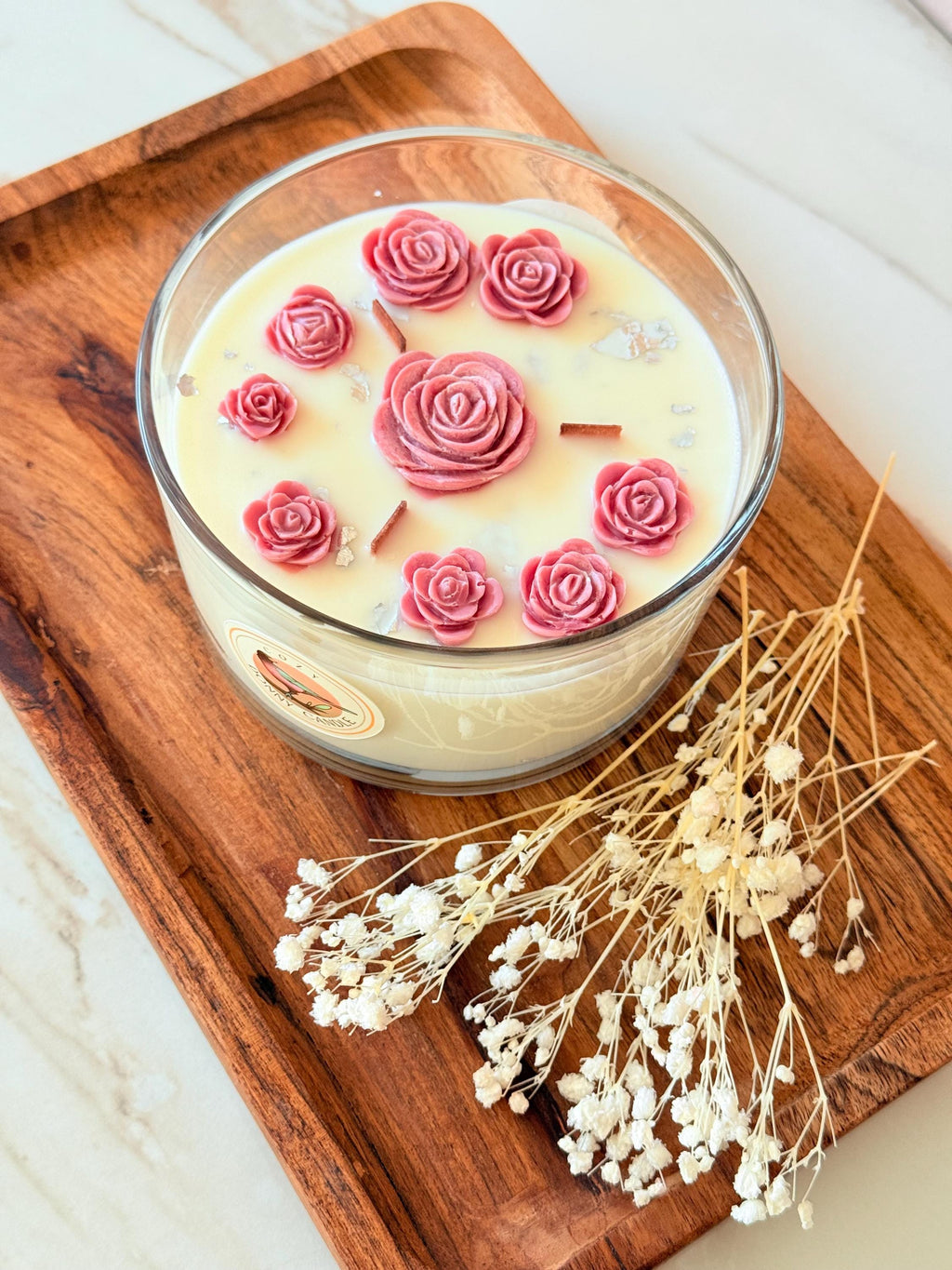 Scented Soy Wax Candle: Handmade, Home decor.