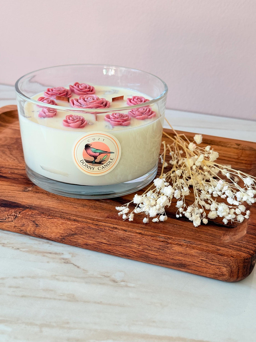 Scented Soy Wax Candle: Handmade, Home decor.