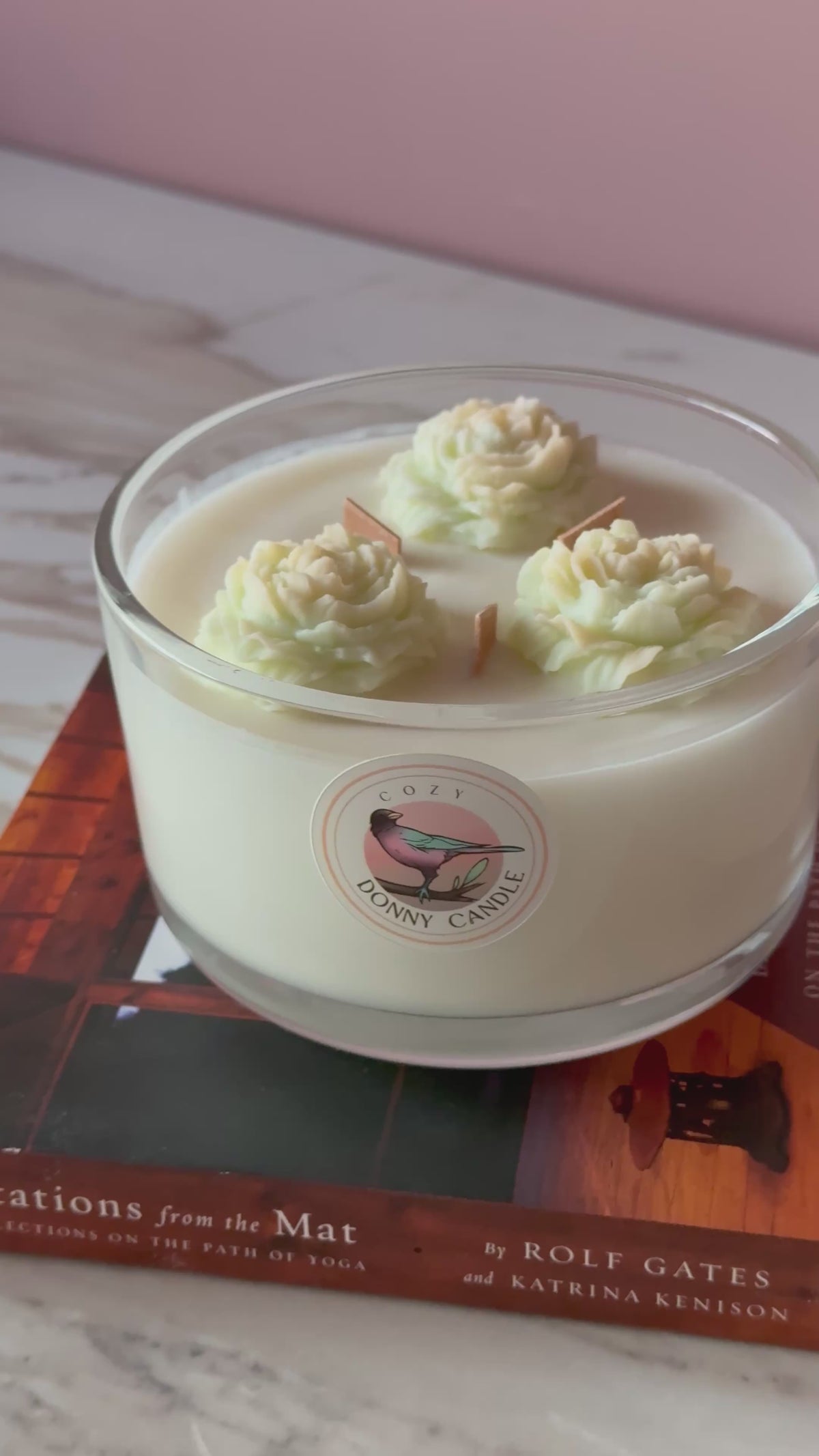 Vanilla Soy Wax Candle