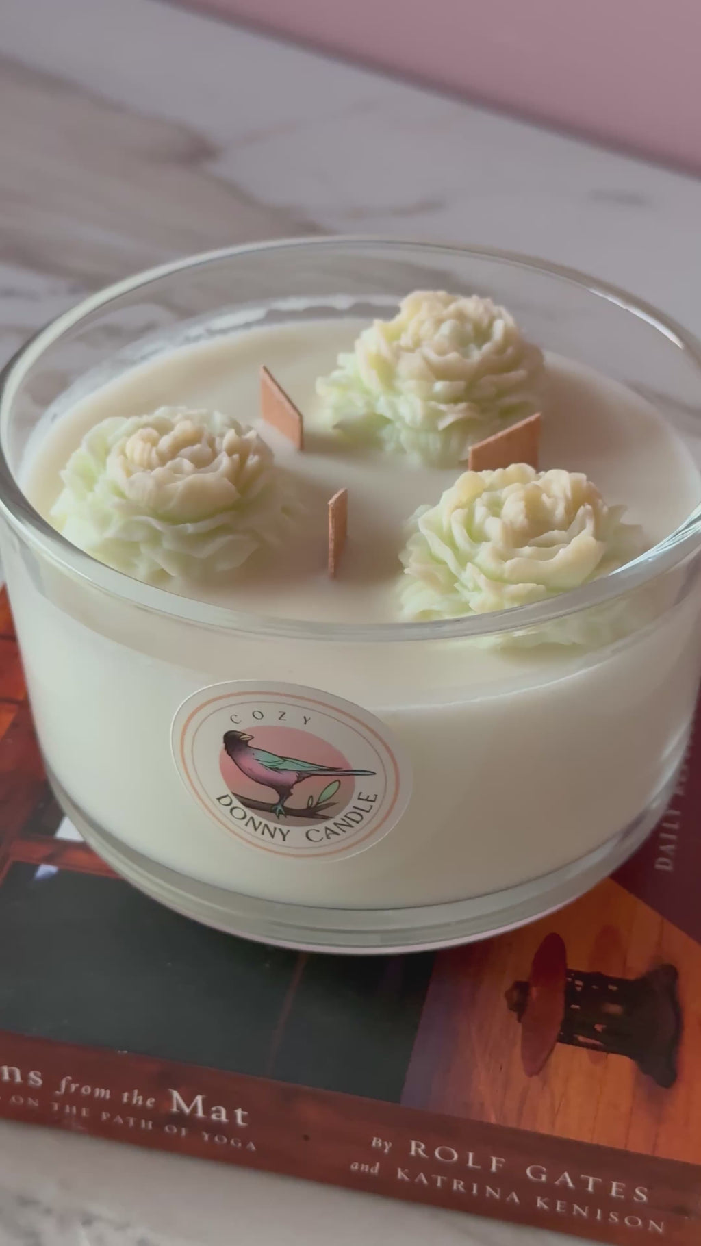 Vanilla Soy Wax Candle