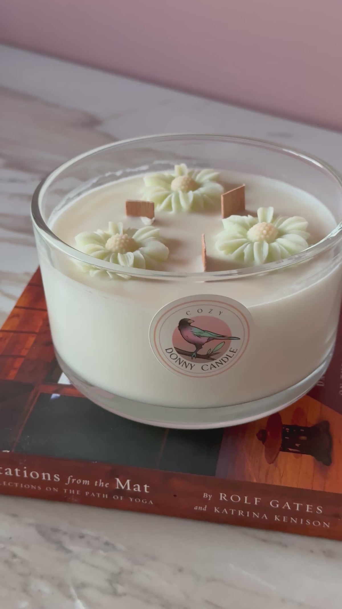 Vanilla Soy Wax Candle