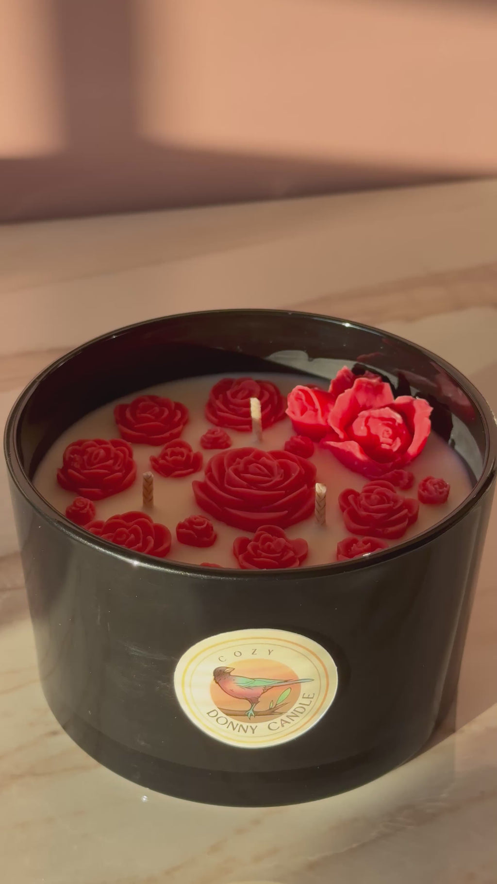 Velvet Cherry Soy Wax Candle