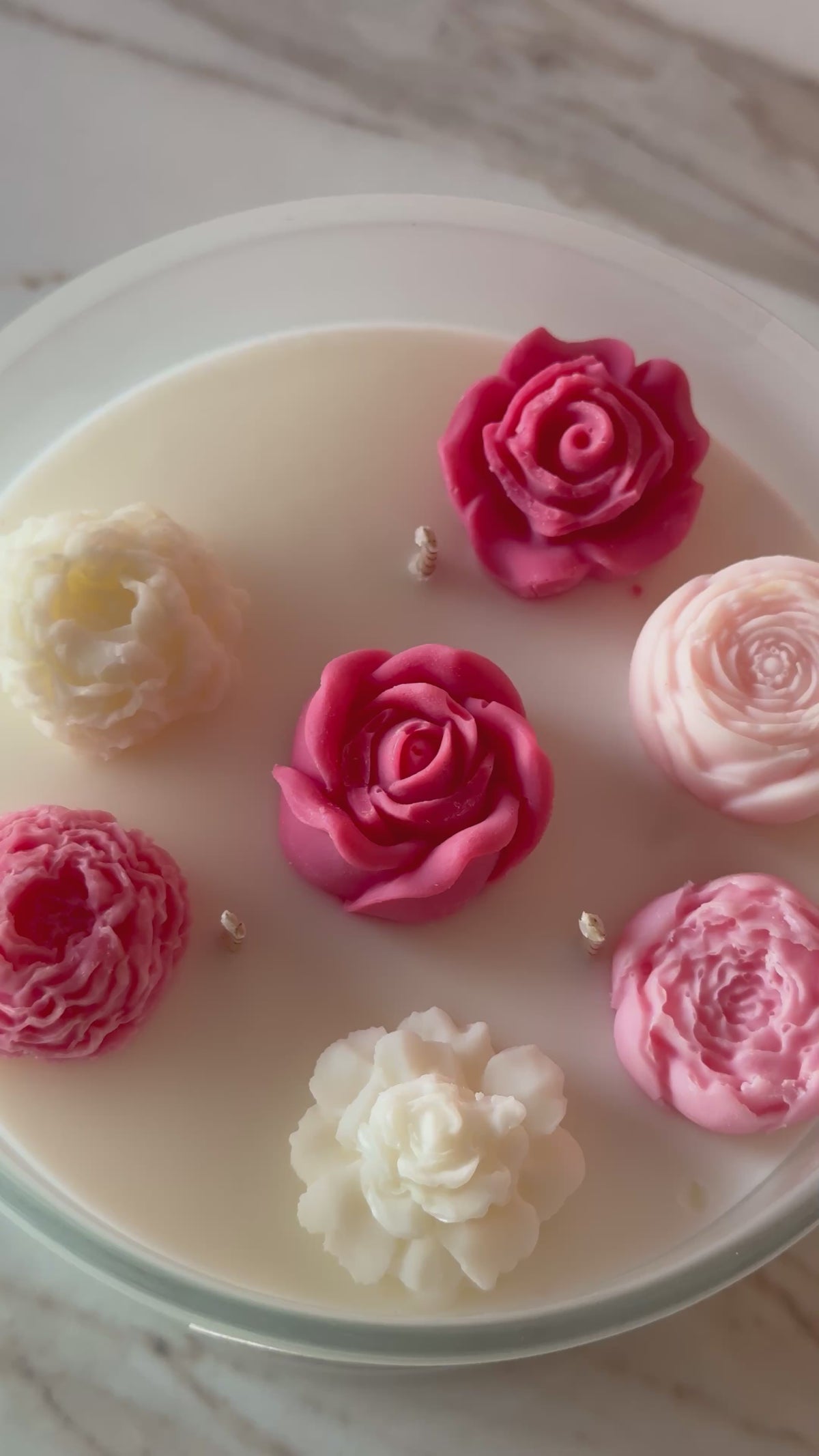 Rhubarb & Strawberry Soy Wax Candle